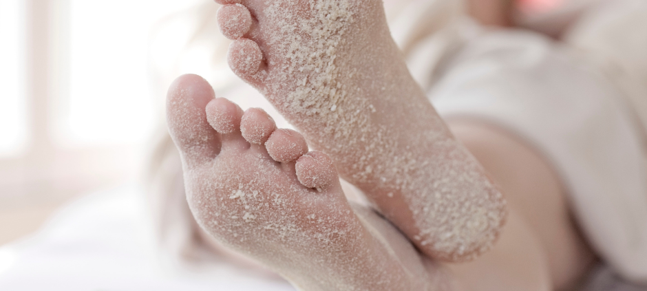 salt treatment on feet
