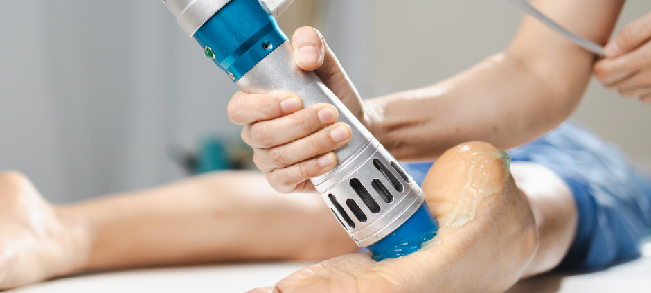 shockwave therapy on foot